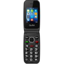 Telemóvel Sénior Qubo NEO 2NW-SOS, c/ base de carregamento, Preto